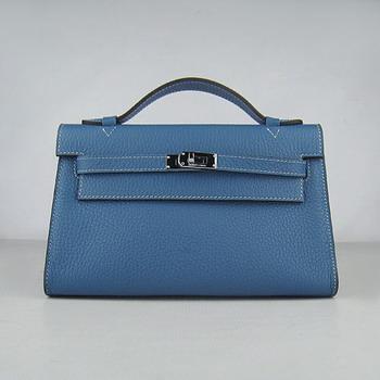 HKL220MBS025 HERMES 22CM H008 Medio Blu (argento)